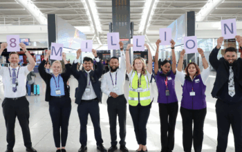 London Heathrow surpasses 8 million passengers in August, hitting historic record