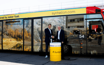Zurich Airport tests solar diesel on airside bus